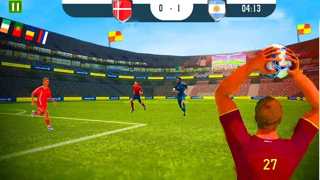 ultimate football game 2024 [MOD: безлимитные монеты и энергия] (Бесплатно / APK) — скриншот 1