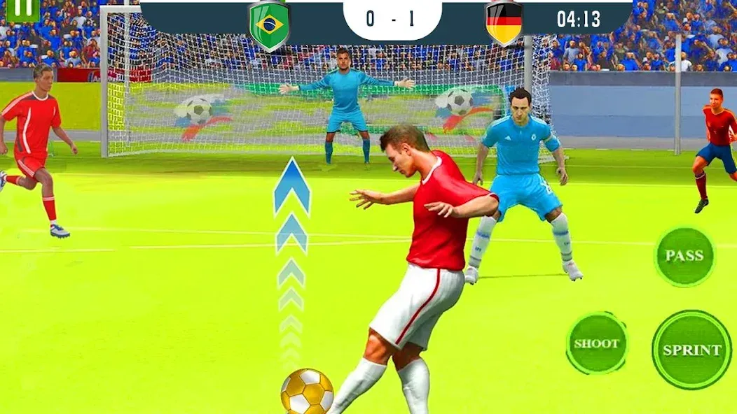 ultimate football game 2024 [MOD: безлимитные монеты и энергия] (Бесплатно / APK) — скриншот 2