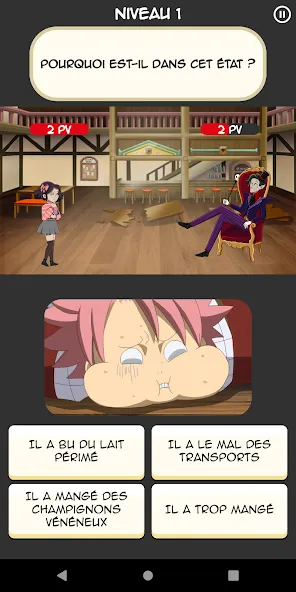 Взломанная Anigme - Anime and Manga Quiz [MOD: безлимитные подсказки и открыты все викторины] на Андроид — скриншот 1
