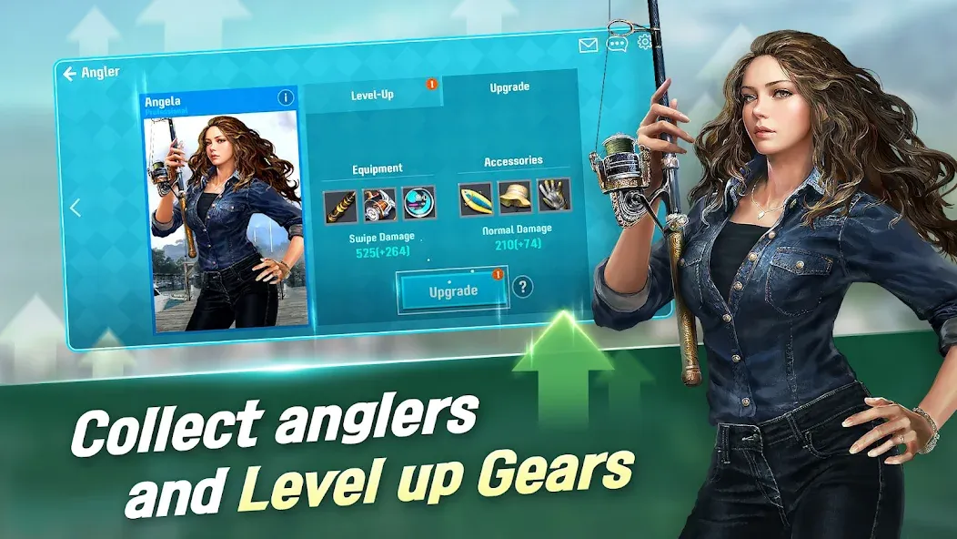 World Fishing Championship [MOD: безлимитные деньги и снасти] на Андроид — скриншот 3