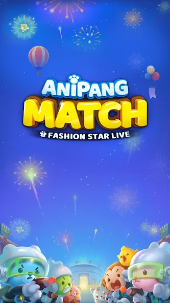 Скачать Anipang Match [MOD: безлимитные жизни и усилители] — скриншот 1