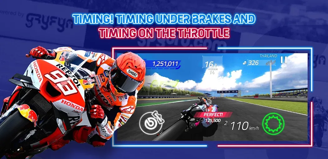 MotoGP Racing '23 [MOD: безлимитные деньги и все мотоциклы] — Скачать бесплатно (APK) — скриншот 2