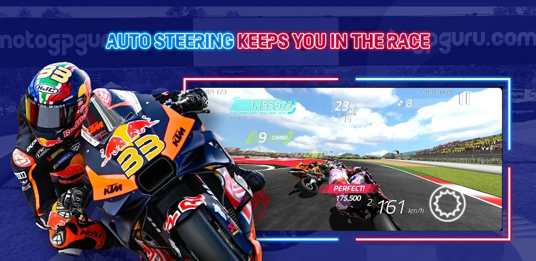 MotoGP Racing '23 [MOD: безлимитные деньги и все мотоциклы] — Скачать бесплатно (APK) — скриншот 3