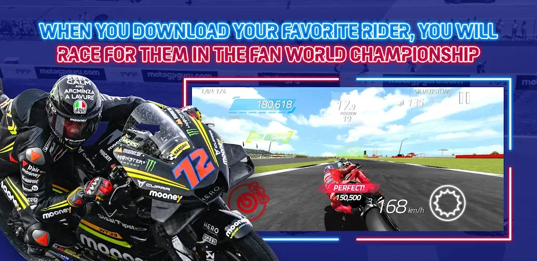 MotoGP Racing '23 [MOD: безлимитные деньги и все мотоциклы] — Скачать бесплатно (APK) — скриншот 4
