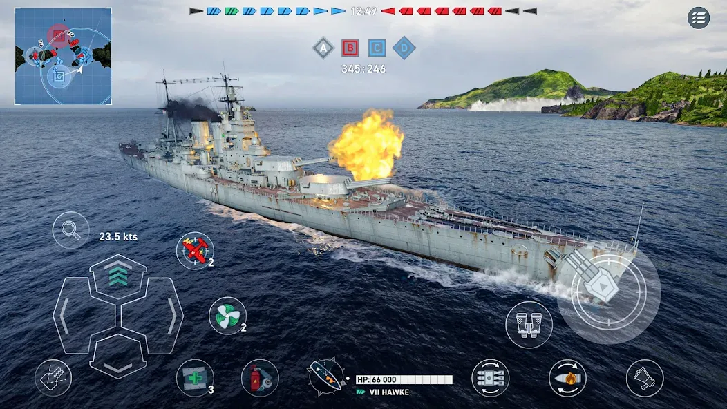 Взломанная World of Warships Legends PvP [MOD: много золота и свободный доступ] на Андроид — скриншот 5