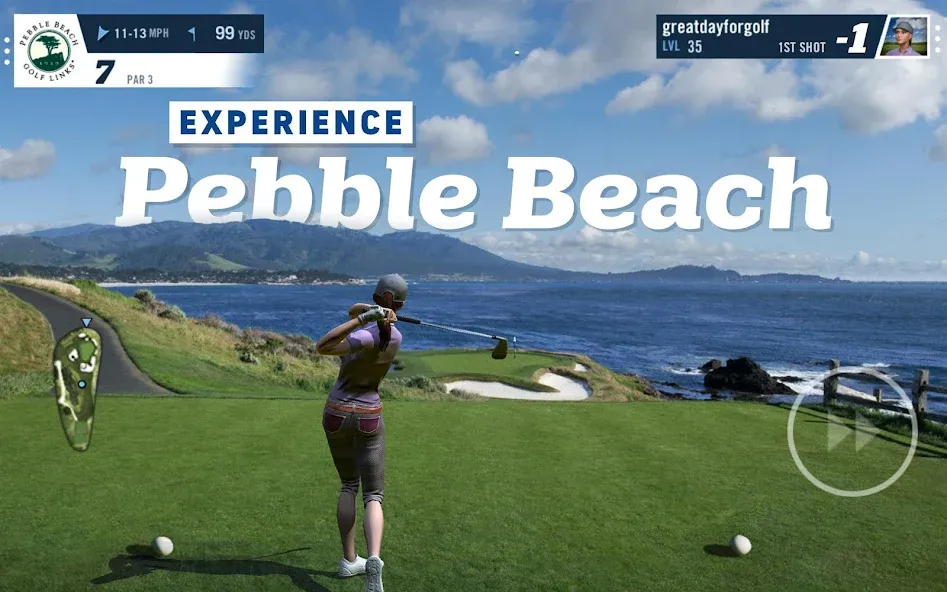 WGT Golf [MOD: безлимитные деньги и премиум] (Бесплатно / APK) — скриншот 1