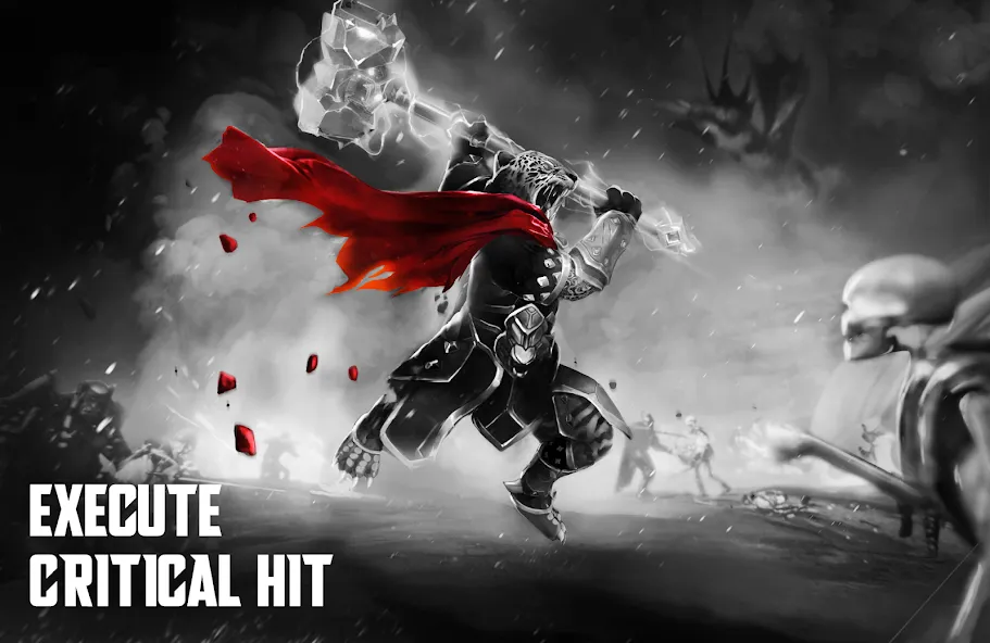 Скачать Blitz: Rise of Heroes [MOD: безлимитные ресурсы и усиленные герои] — скриншот 3