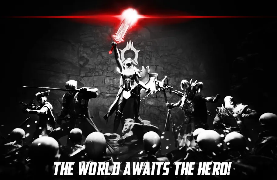 Скачать Blitz: Rise of Heroes [MOD: безлимитные ресурсы и усиленные герои] — скриншот 4
