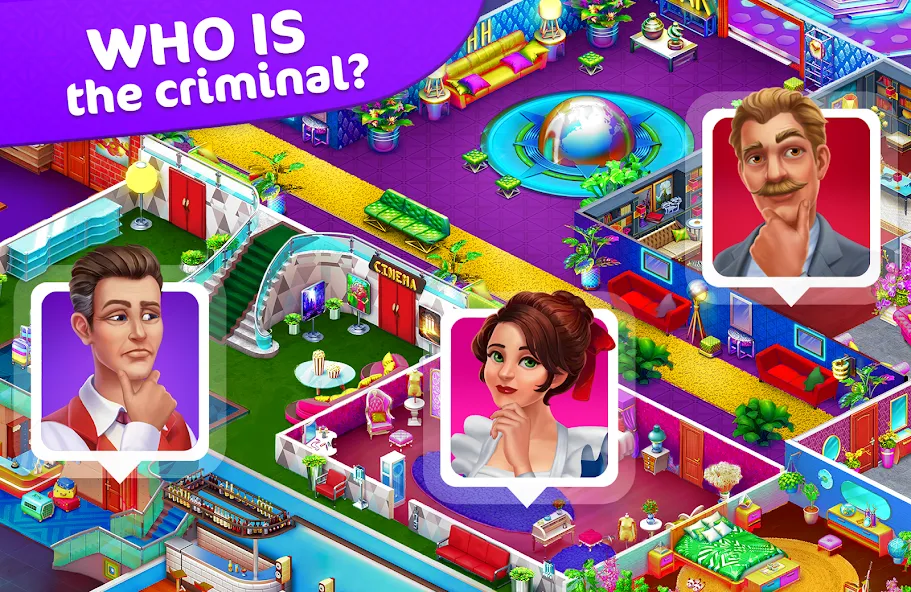 Скачать взлом Hidden Hotel: Miami Mystery [MOD: безлимитные деньги и подсказки] — скриншот 4
