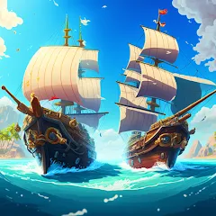 Скачать взлом Pirate Raid - Caribbean Battle [MOD: безлимитные ресурсы и мощные корабли]