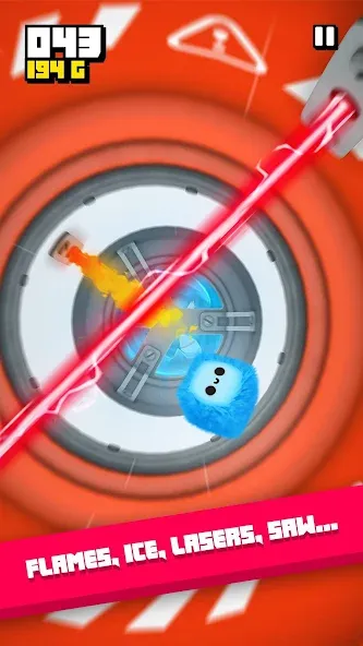 Fluffy Fall [MOD: безлимитные монеты и жизни] — Скачать бесплатно (APK) — скриншот 1