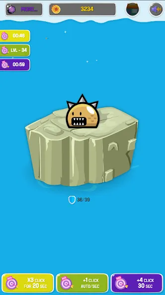 Epic Story of Monsters: Clicke [MOD: много денег и мощные монстры] — Скачать бесплатно (APK) — скриншот 3