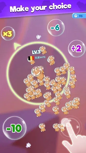 Fish Go.io - Be the fish king [MOD: много рыбы и быстрый рост] на Андроид — скриншот 4