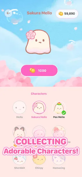Mochi Jump - Into infinity [MOD: бесконечные прыжки и новые миры] на Андроид — скриншот 3