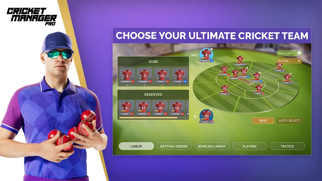 Взломанная Cricket Manager Pro 2023 [MOD: безлимитные деньги и ресурсы] на Андроид — скриншот 3