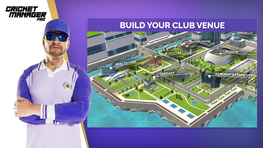 Взломанная Cricket Manager Pro 2023 [MOD: безлимитные деньги и ресурсы] на Андроид — скриншот 4