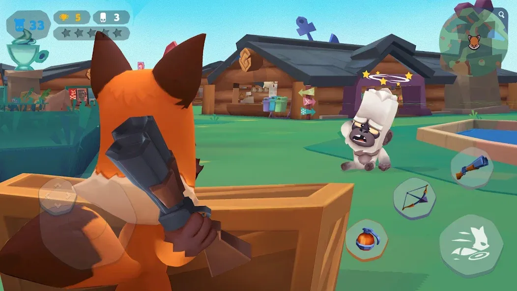 Скачать взлом Zooba: Fun Battle Royale Games [MOD: безлимитные деньги и все герои] — скриншот 4