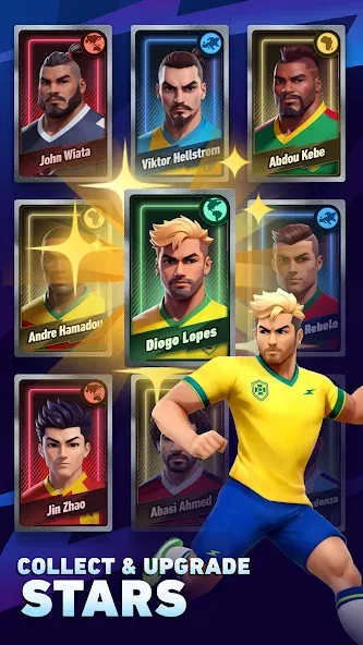 Скачать AFK Football: RPG Soccer Games [MOD: безлимитные деньги и энергия] — скриншот 2