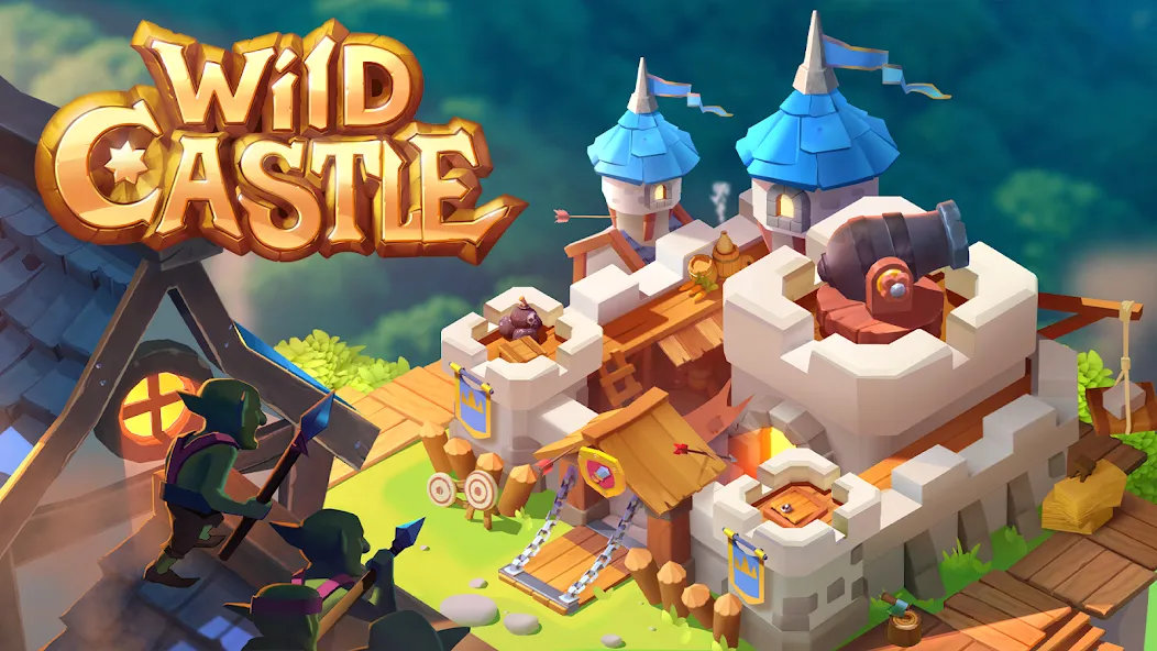 Wild Castle: Tower Defense TD [MOD: безлимитные монеты и усиленная защита башни] — Скачать бесплатно (APK) — скриншот 1