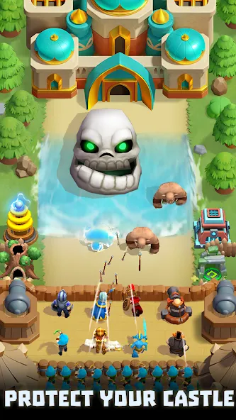 Wild Castle: Tower Defense TD [MOD: безлимитные монеты и усиленная защита башни] — Скачать бесплатно (APK) — скриншот 2