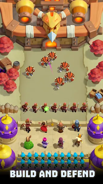 Wild Castle: Tower Defense TD [MOD: безлимитные монеты и усиленная защита башни] — Скачать бесплатно (APK) — скриншот 4