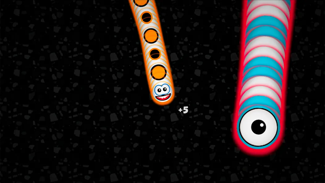 Скачать Worms Zone .io - Hungry Snake [MOD: без рекламы и много монет] — скриншот 2