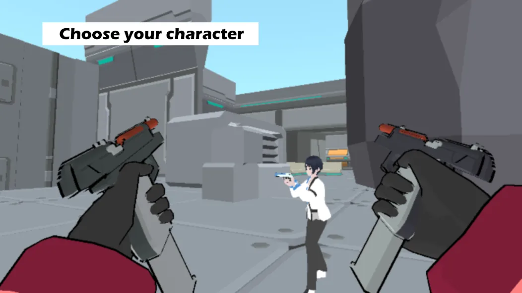Rush Legends Parkour PvP FPS [MOD: безлимитные деньги и оружие] последняя версия — скриншот 1