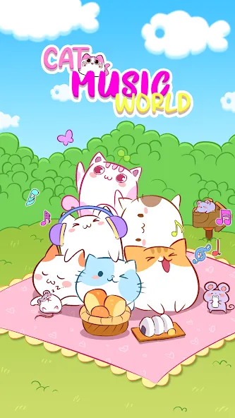 Cat World Music [MOD: разблокирована музыка и все коты] на Андроид — скриншот 5