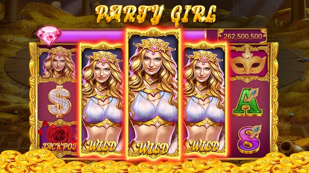 Скачать Winning Jackpot Slots Casino [MOD: безлимитные монеты и бонусы] на телефон — скриншот 2