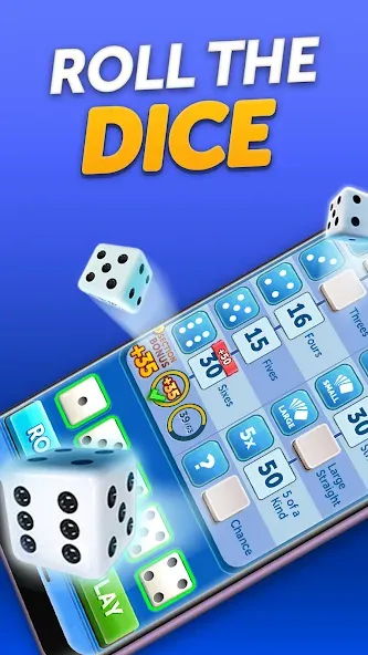 Скачать Dice With Buddies™ Social Game [MOD: безлимитные монеты и бонусы] — скриншот 1
