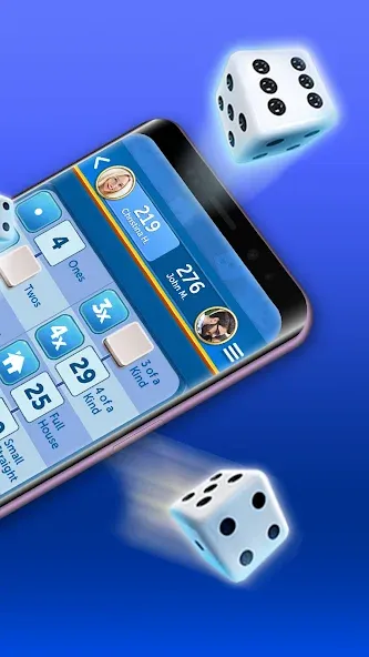 Скачать Dice With Buddies™ Social Game [MOD: безлимитные монеты и бонусы] — скриншот 2