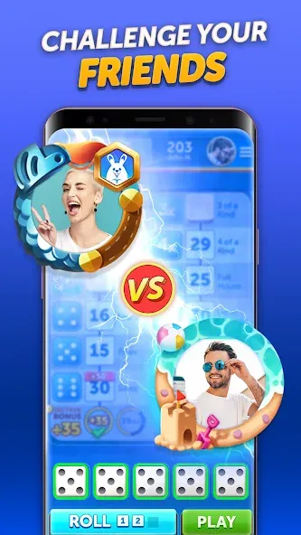Скачать Dice With Buddies™ Social Game [MOD: безлимитные монеты и бонусы] — скриншот 5