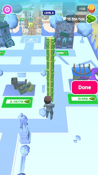 Скачать взлом Money Rush [MOD: безлимитные деньги и бонусы] — скриншот 3