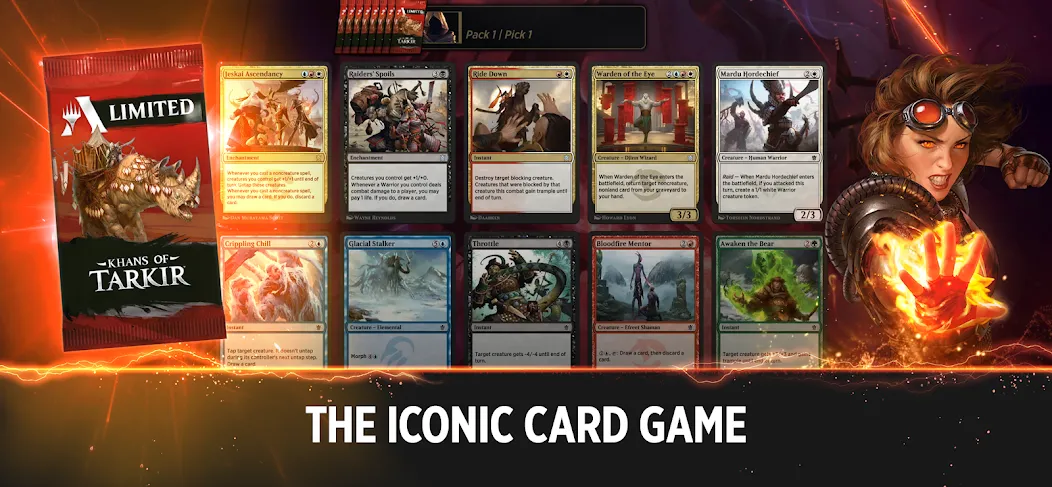 Скачать взлом Magic: The Gathering Arena [MOD: безлимитные ресурсы и все карты] — скриншот 1