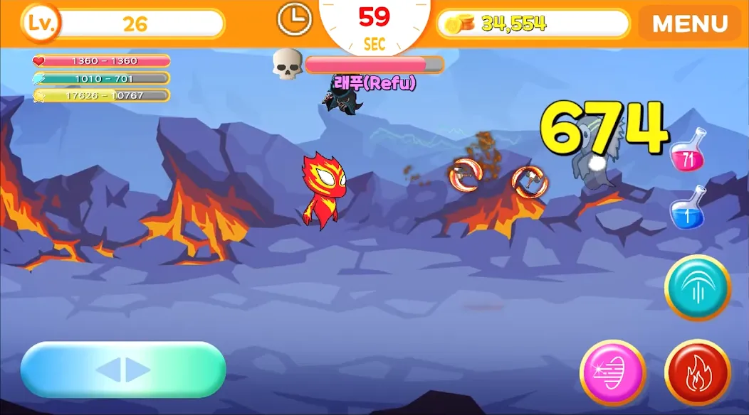Скачать Sprit of Fire Ifrt [MOD: открыты все уровни и бонусы] — скриншот 2