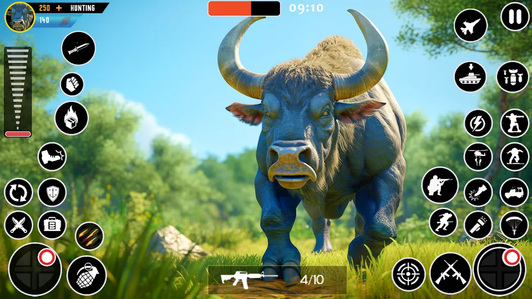 Wild Animal Deer Hunting Games [MOD: безлимитные патроны и открытые локации] (Бесплатно / APK) — скриншот 1