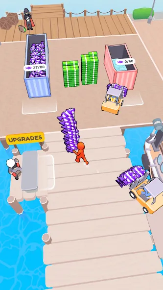 Seaport Master [MOD: безлимитные деньги и ресурсы] на Андроид — скриншот 1