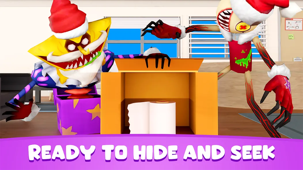 Взломанная Hide and Go Seek: Monster Hunt [MOD: безлимитные монеты и открыты все уровни] на Андроид — скриншот 1