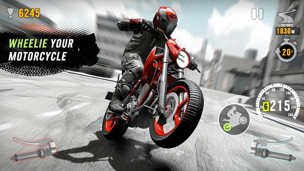 Взломанная Motor Tour: Biker's Challenge [MOD: безлимитные деньги и открыты все байки] на Андроид — скриншот 3