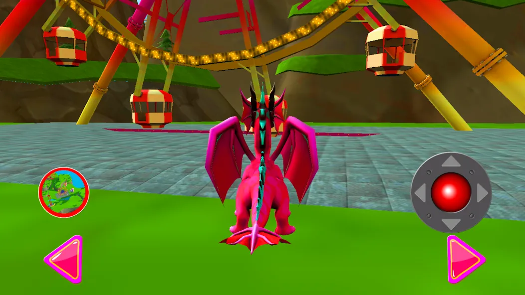 Скачать взлом Talking Dragon Family [MOD: безлимитные монеты и все драконы] — скриншот 3
