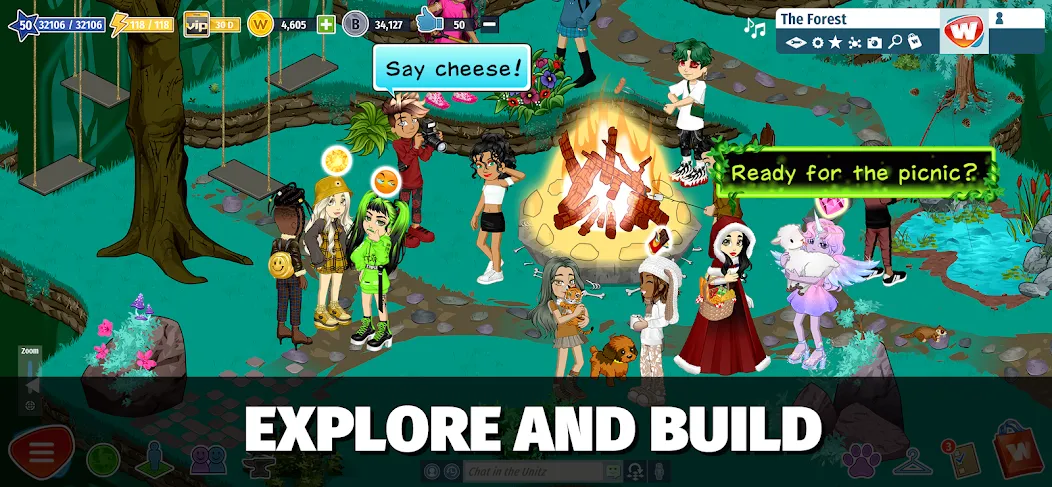 Скачать Woozworld - Virtual World [MOD: виртуальный мир без ограничений] на телефон — скриншот 4