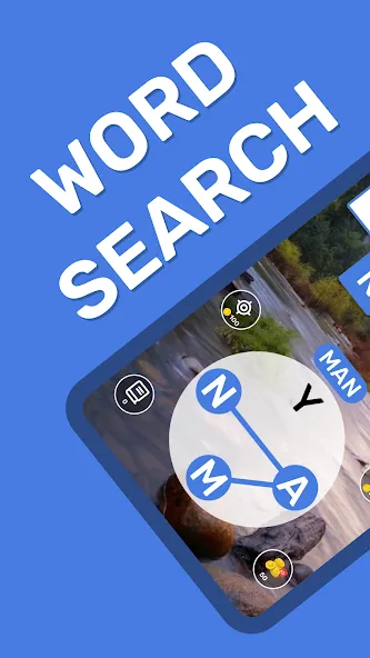 Скачать взлом Word Search Puzzle Game [MOD: без рекламы и все уровни открыты] — скриншот 1