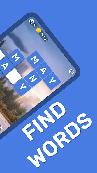 Скачать взлом Word Search Puzzle Game [MOD: без рекламы и все уровни открыты] — скриншот 2