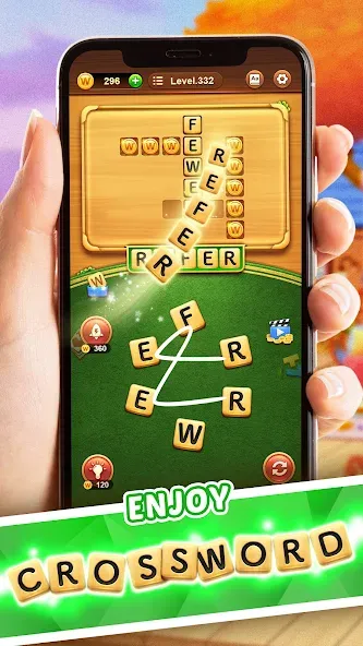Взломанная Word Connect [MOD: безлимитные подсказки и открыты все уровни] на Андроид — скриншот 2