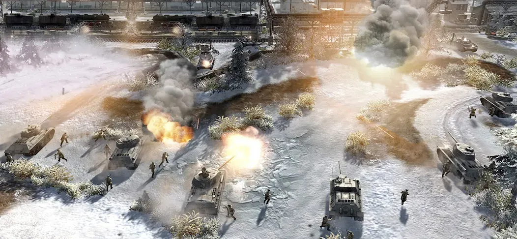 Взломанная World War 2: Strategy Games [MOD: неограниченные ресурсы и войска] на Андроид — скриншот 2
