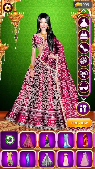 Скачать взлом Dress Up Game-Make Up games [MOD: безлимитные деньги и всё открыто] — скриншот 2
