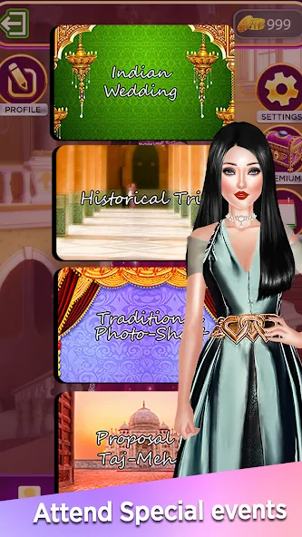 Скачать взлом Dress Up Game-Make Up games [MOD: безлимитные деньги и всё открыто] — скриншот 5