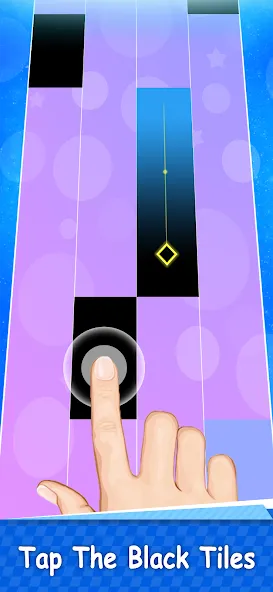 Magic Piano Music Tiles 2 [MOD: безлимитные деньги и все песни] на Андроид — скриншот 1