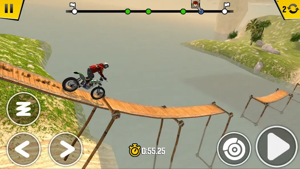 Trial Xtreme 4 Bike Racing [MOD: безлимитные деньги и топливо] последняя версия — скриншот 1