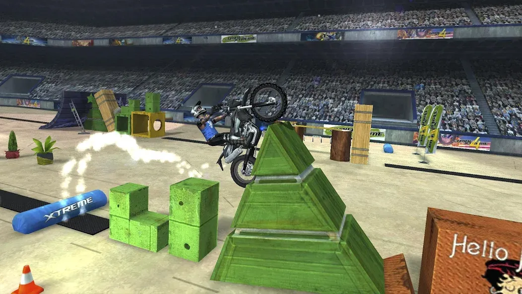 Trial Xtreme 4 Bike Racing [MOD: безлимитные деньги и топливо] последняя версия — скриншот 4